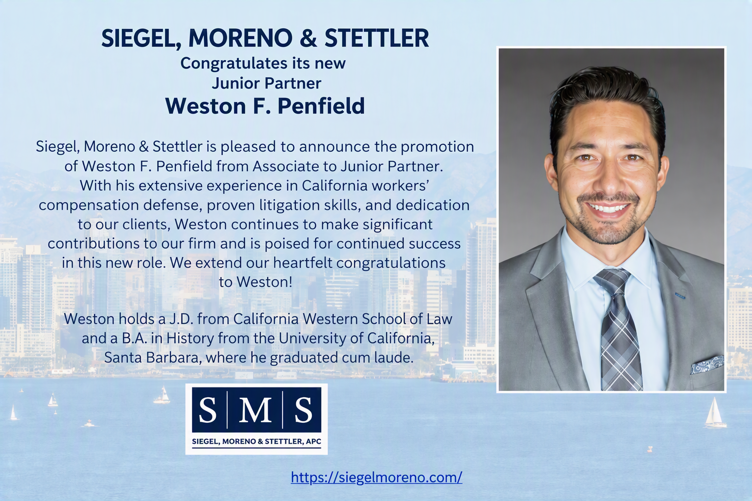 Congratulations, Mr. Penfield